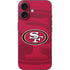 NFL San Francisco 49ers Double Vision iPhone 16 Skin