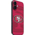 NFL San Francisco 49ers Double Vision iPhone 16 Skin