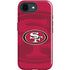 NFL San Francisco 49ers Double Vision iPhone 16e Impact Case
