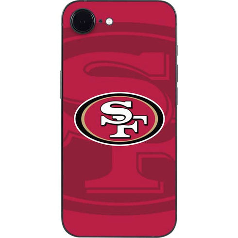 NFL San Francisco 49ers Double Vision iPhone 16e Skin