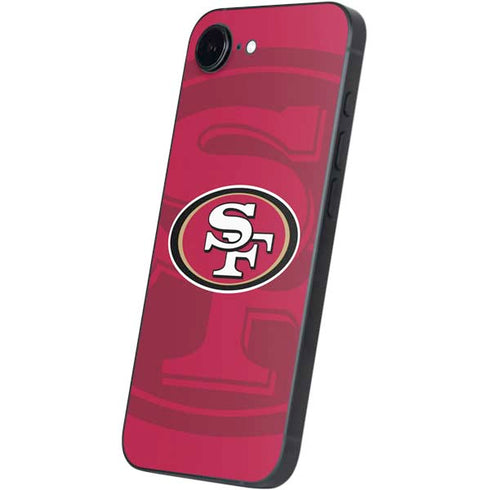 NFL San Francisco 49ers Double Vision iPhone 16e Skin
