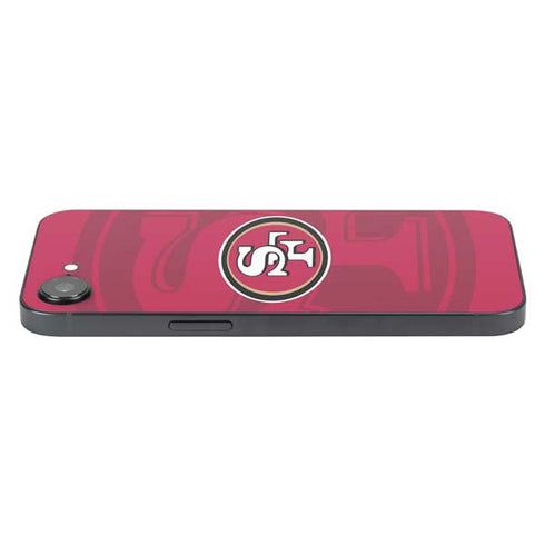 NFL San Francisco 49ers Double Vision iPhone 16e Skin