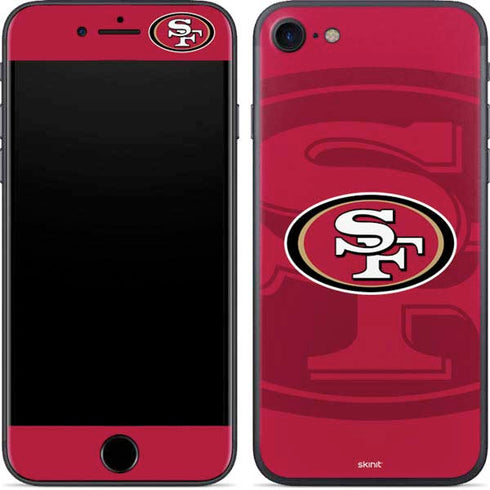 NFL San Francisco 49ers Double Vision iPhone 8 Skin