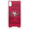 NFL San Francisco 49ers Double Vision iPhone XS Clear Case