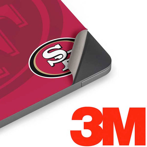 NFL San Francisco 49ers Double Vision Apple MacBook Air Skin