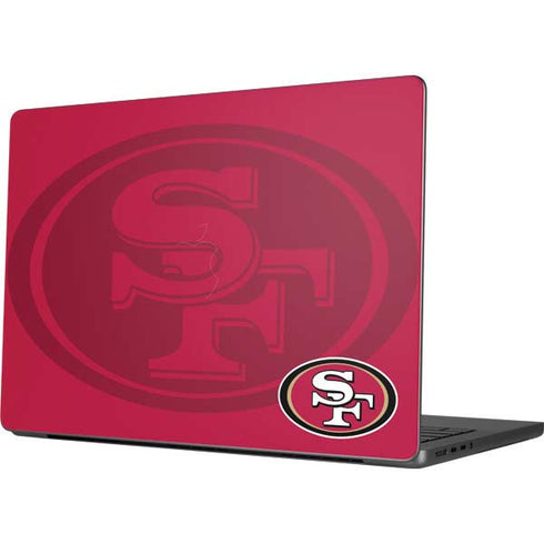 NFL San Francisco 49ers Double Vision Apple MacBook Pro 14-inch Skin