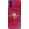 NFL San Francisco 49ers Double Vision Moto G Play 4G (2024) Skin