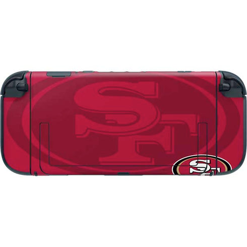 NFL San Francisco 49ers Double Vision Nintendo Switch 2 (2025) with Joy-Con Skin