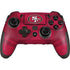 NFL San Francisco 49ers Double Vision PlayStation Scuf Vantage 2 Controller Skin
