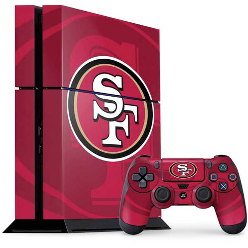 NFL San Francisco 49ers Double Vision PlayStation PS4 Skins