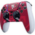 NFL San Francisco 49ers Double Vision PS5 DualSense Edge Pro Controller Skin