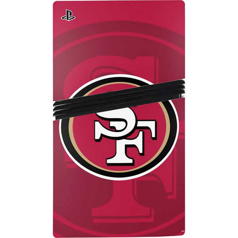 NFL San Francisco 49ers Double Vision PS5 Pro Bundle Skin