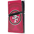 NFL San Francisco 49ers Double Vision PS5 Pro Console Skin