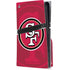 NFL San Francisco 49ers Double Vision PS5 Pro Disk Console Skin