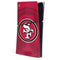 NFL San Francisco 49ers Double Vision PS5 Slim Digital Edition Console Skin