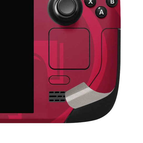 NFL San Francisco 49ers Double Vision Steam Deck Handheld Gaming Computer OLED Skin