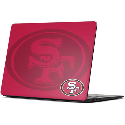 NFL San Francisco 49ers Double Vision Surface Laptop 7 13.8in Skin