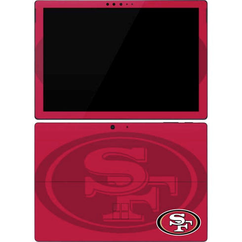 NFL San Francisco 49ers Double Vision Surface Pro 7 Skin
