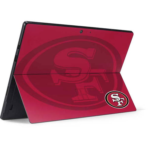 NFL San Francisco 49ers Double Vision Surface Pro 7 Skin