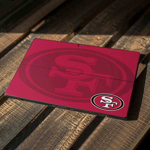 NFL San Francisco 49ers Double Vision Surface Pro 7 Skin