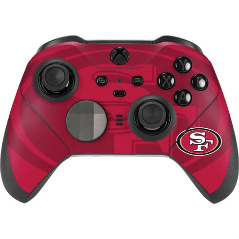 NFL San Francisco 49ers Double Vision Xbox Elite Wireless Controller Series 2 Skin