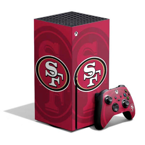 NFL San Francisco 49ers Double Vision Xbox Series X Skins