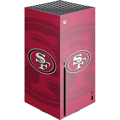 NFL San Francisco 49ers Double Vision Xbox Series X Skins
