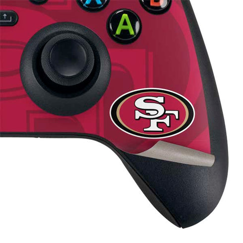 NFL San Francisco 49ers Double Vision Xbox Series X Controller Skin