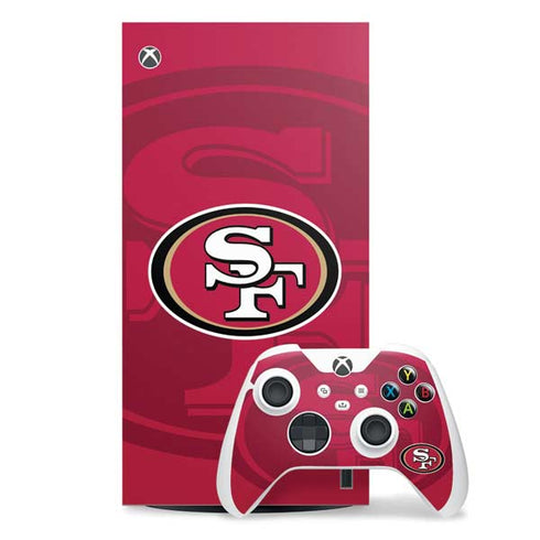 NFL San Francisco 49ers Double Vision Xbox Series X Skins