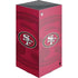 NFL San Francisco 49ers Double Vision XBox Series X Digital Edition Console Skin