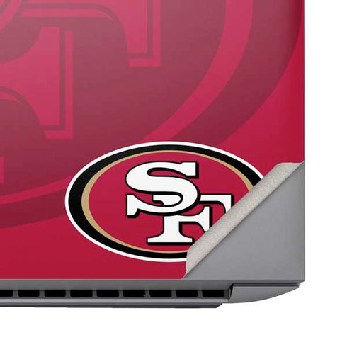 NFL San Francisco 49ers Double Vision HP ZBook Fury 16 G10 Skin