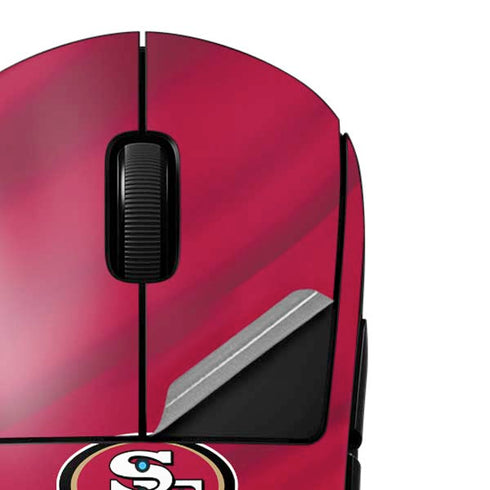 NFL San Francisco 49ers G Pro Wireless Gaming Mouse Skin