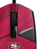NFL San Francisco 49ers G203 Prodigy RGB Wired Gaming Mouse Skin