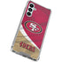 NFL San Francisco 49ers Galaxy A16 5G Clear Case