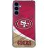 NFL San Francisco 49ers Galaxy A55 5G Clear Case