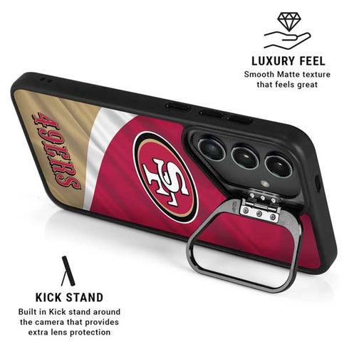 NFL San Francisco 49ers Galaxy S25 Kickstand Case