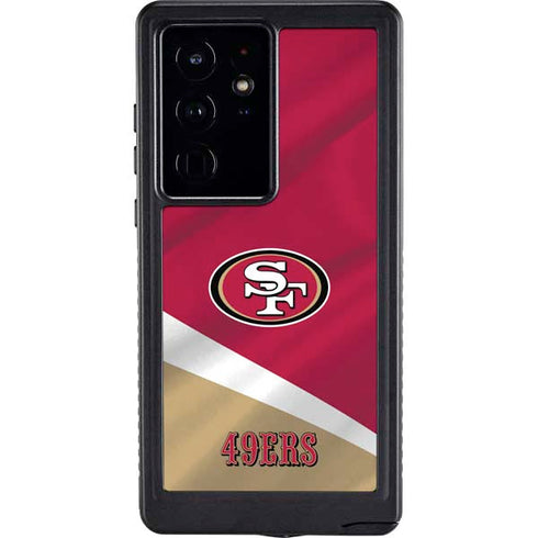 NFL San Francisco 49ers Galaxy S24 Ultra Waterproof Case