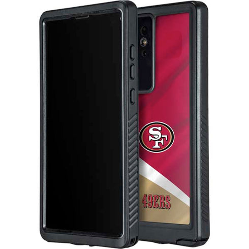 NFL San Francisco 49ers Galaxy S24 Ultra Waterproof Case