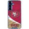 NFL San Francisco 49ers Galaxy S25 Clear Case