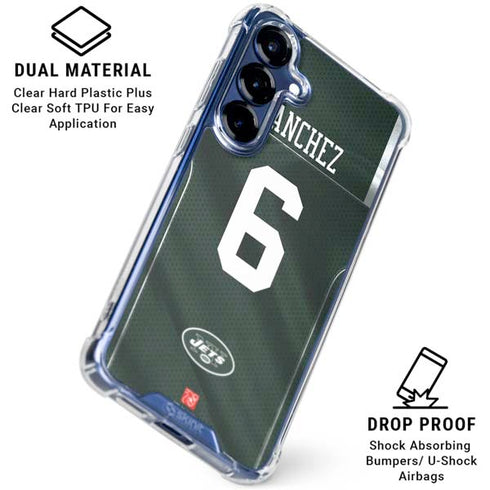 San Francisco 49ers Galaxy S25 Clear Case