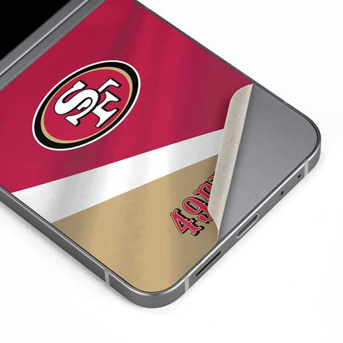 NFL San Francisco 49ers Galaxy Z Flip6 Skin
