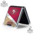 NFL San Francisco 49ers Galaxy Z Flip6 Clear Case