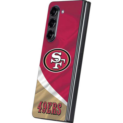 NFL San Francisco 49ers Galaxy Z Fold5 5G Skin
