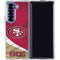 NFL San Francisco 49ers Galaxy Z Fold6 Clear Case