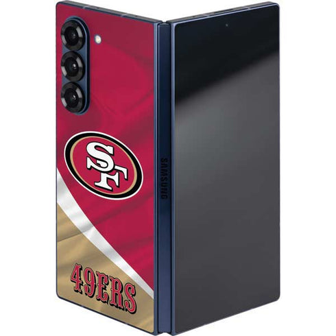 NFL San Francisco 49ers Galaxy Z Fold6 Skin