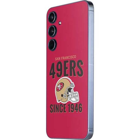 NFL San Francisco 49ers Helmet Galaxy A35 5G Skin