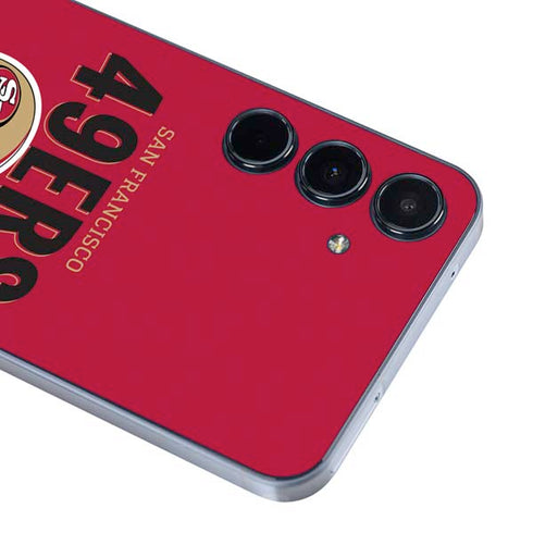 NFL San Francisco 49ers Helmet Galaxy A36 5G Skin