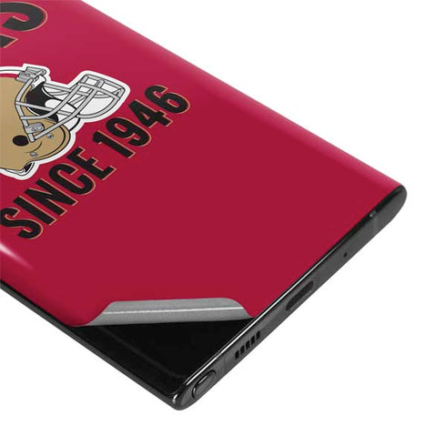 NFL San Francisco 49ers Helmet Galaxy Note 10 Plus Skin