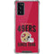 NFL San Francisco 49ers Helmet Galaxy Note20 5G Clear Case