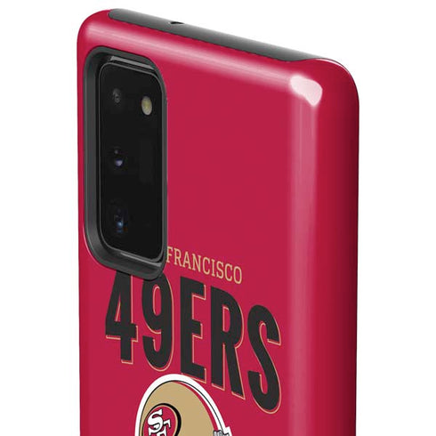 NFL San Francisco 49ers Helmet Galaxy Note20 5G Pro Case